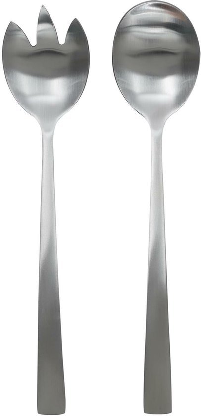 Couverts à salade en métal argenté à fin décor feuillagé, le - Lot 139