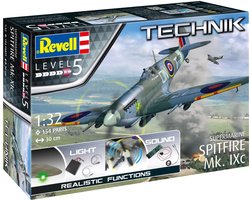 Revell Modelbouwpakket Militaire voertuigen - 00457 Supermarine Spitfire Mk.IXc - Technik Plastic - 1:32 - Modelbouw