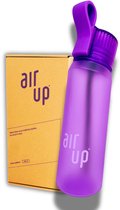 Air Up Drinking bottle purple starter kit - Flacon 650 ml - Comprenant 2 dosettes - starter kit - hydratant - Air up bottle - eau parfumée - vegan - bio