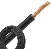 Aansluitdraad 2.5 mm2 zwart per 20 meter