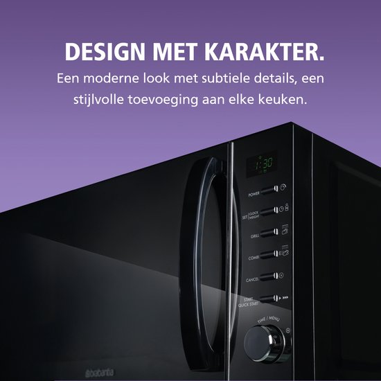 Brabantia magnetron met grillfunctie BBEK1145DG aanbieding bij Dirk