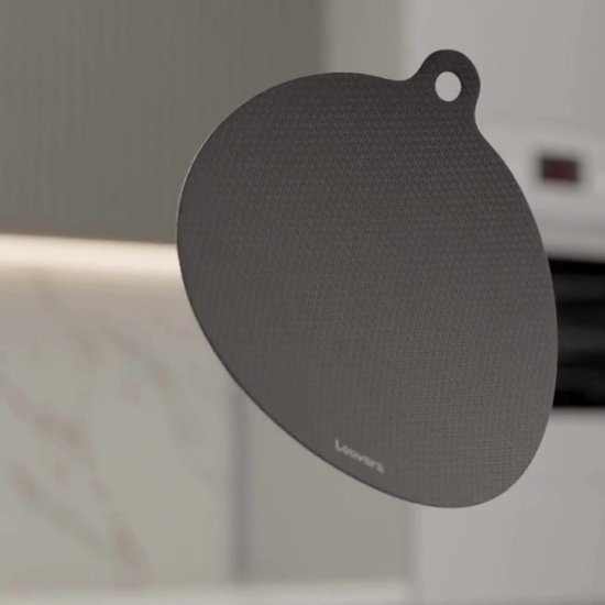 Louvera Inductie Beschermer Set – Hittebestendig tot 280 ºC – Panbeschermers - Afdekplaat voor Kookplaat - Inductie Mat Voor Elk Formaat - 4 stuks – Inductie mat – Onderzetter - Incl. E-book - Geschikt voor Booster Functie - Zwart