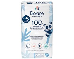 Biolane Natuurlijke Luiers 40 Luiers Maat 5 (11-25 Kg)