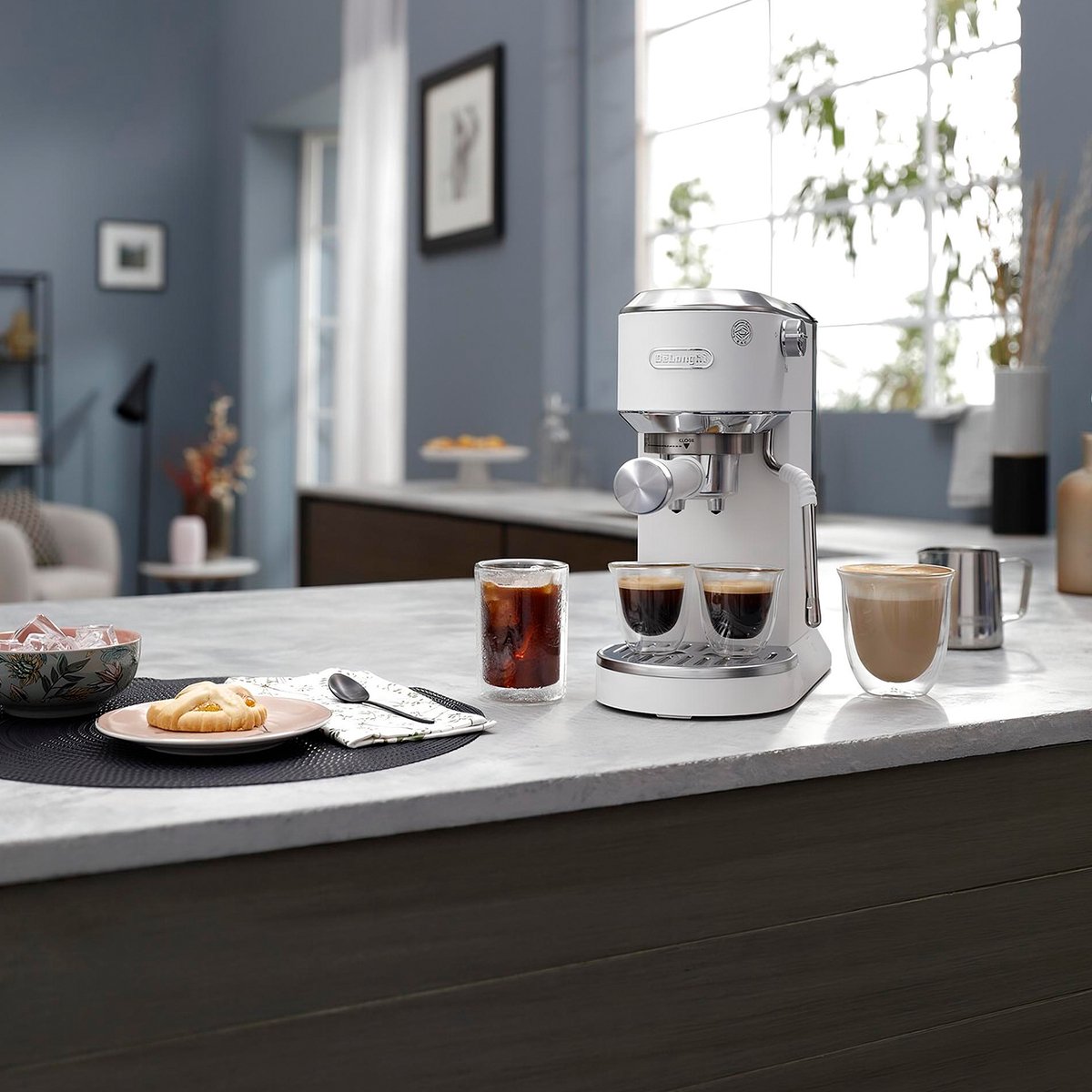 Delonghi De'Longhi Espresso machine Dedica Duo EC890.WI thumbnail 5