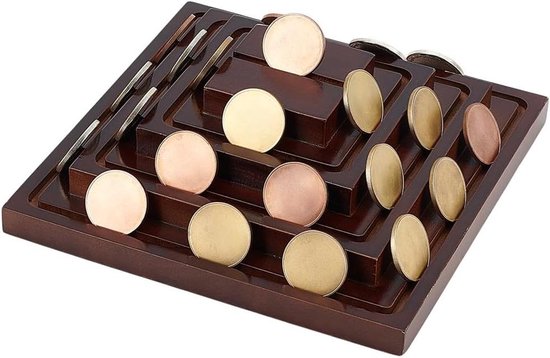 SAFE Epalux acrylglas munten doosje geschikt voor 5 munten met een doorsnede van 27,5 mm - Filatelie & Numismatiek
