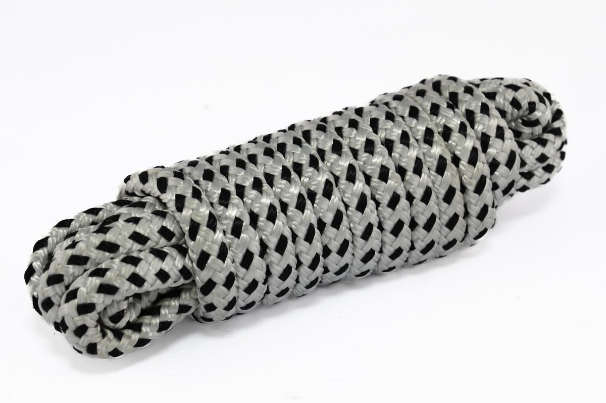 Hollex Landvast Poly 14mm 6m Wit/Zwart - 16str