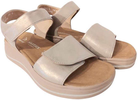 Sandales pour femmes Hartjes Woogie pour femme - Or rose - Taille 39