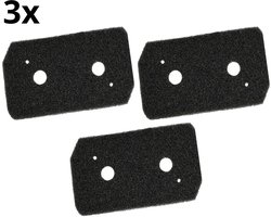 Bramokava – Droger Filter – 3 Stuks – Geschikt voor Bosch Siemens - Condensor Wasdroger Droogkast Schuimfilter – Alternatief voor 12007650 – 225x125x20 mm