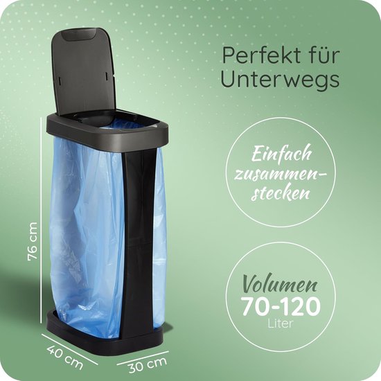 Papieren afvalzak 120 liter kopen | bioMat®-shop