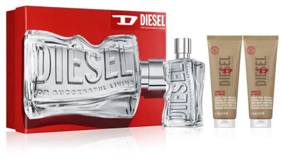 Diesel - Diesel D Eau de Toilette 100 ml + 2 x 75 ml Douchegel