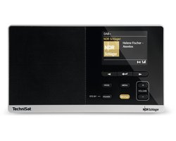 TechniSat DIGITRADIO 215 NDR, Analoog & digitaal, DAB, DAB+, FM, 87,5 - 108 MHz, 174 - 240 MHz, 1 W, TFT