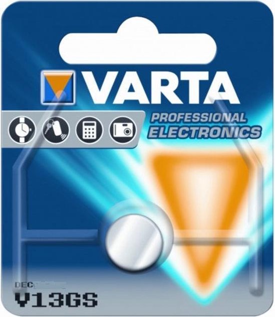 10 pièces - Varta V357 / V13GS / 10L14 / G13 / SR44SW 1.55 V 145mAh pile  bouton | bol.com