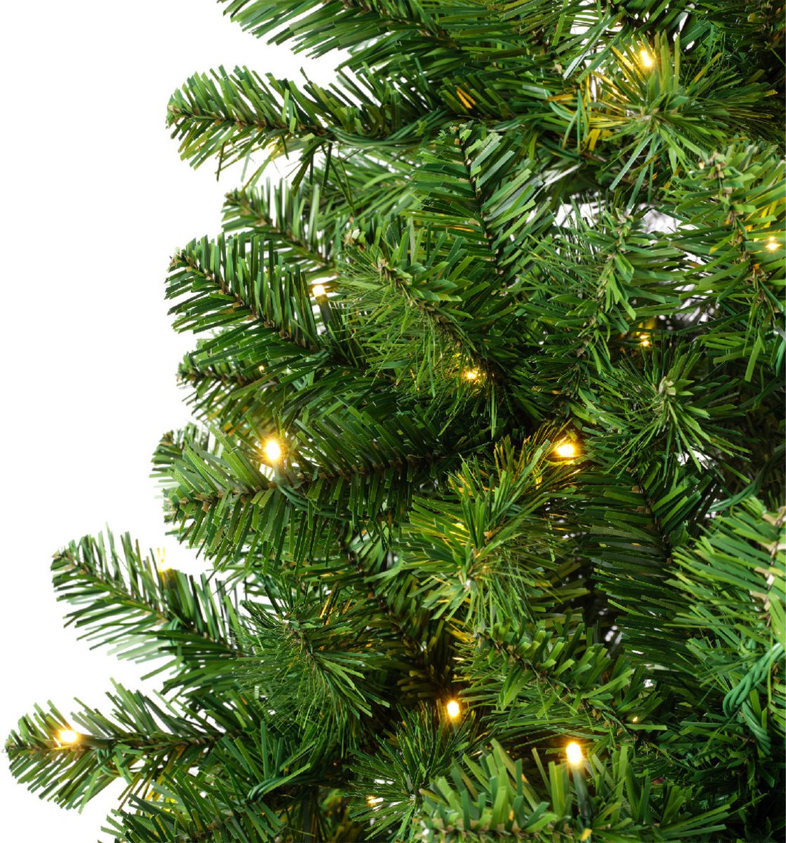 Everlands Imperial Pine Kunstkerstboom - 210 hoog - Met verlichting – foto 3