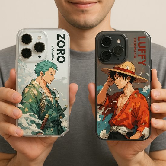 Coque IPhone 15 Pro Max Roronoa Zoro One Piece, Anti-choc, Dessin Animé Manga