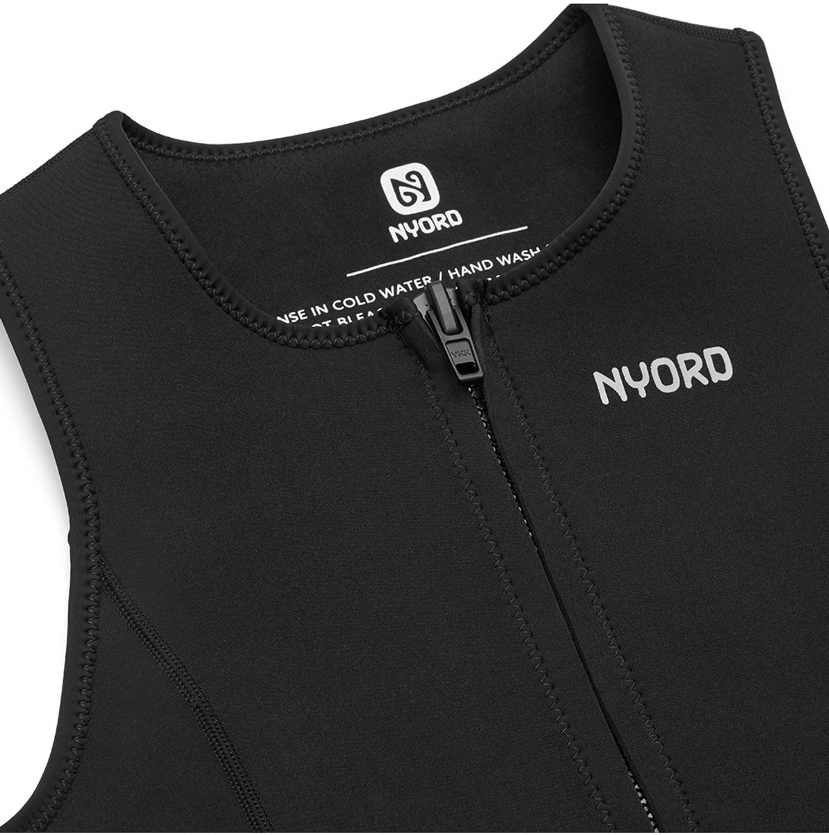 2025 Nyord Heren Tempus 2/2mm Voorkant Ritssluiting Long John Wetsuit