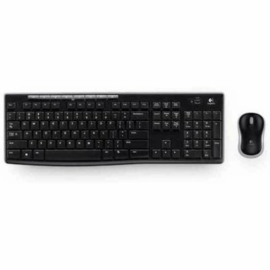 Logitech MK270 - Draadloos Toetsenbord en Muis - Qwerty