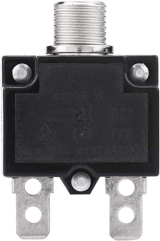 Resettable Fuse MECCANIXITY 12A Circuit Breaker - Thermal Overload