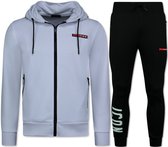 Survêtements de sport ICON pour hommes - Survêtements - Tenues de loisirs - 11759 - Wit/ Zwart