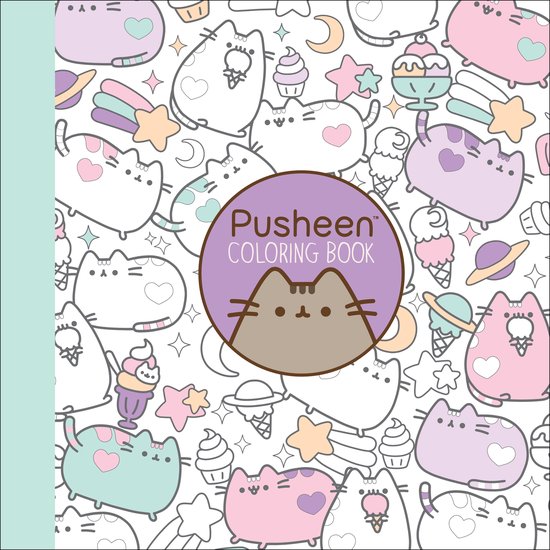 Pusheen Coloring Book - cover