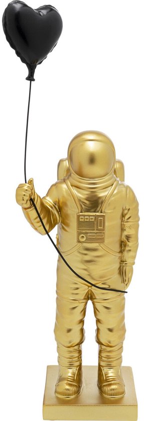 Kare Design - Deco Beeldje Ballon Astronaut - H 40 cm
