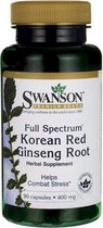 Swanson Health Full Spectrum Korean Red Ginseng 400mg