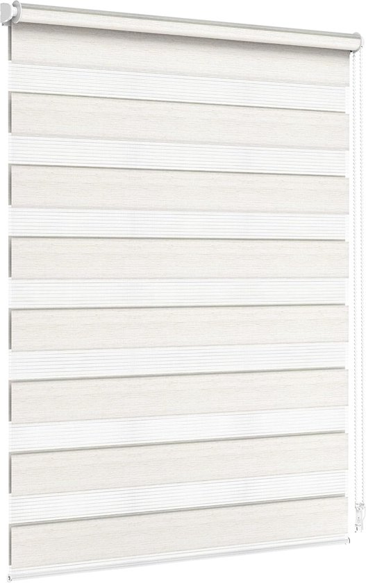 Jalousiescout Klemmfix Rolgordijnen Dag en Nacht Dubbel Rolgordijn zonder te boren, Binnenramen voor woonkamers en keukens, 3 installatie mogelijkheden, Transparant, 67,5 x 210cm, Donkerbruin Jalousiescout Klemmfix Rolgordijnen Dag en Nacht Dubbel Rolgordijn zonder te boren, Binnenramen voor woonkamers en keukens, 3 installatie mogelijkheden, Transparant, 67,5 x 210cm, Donkerbruin