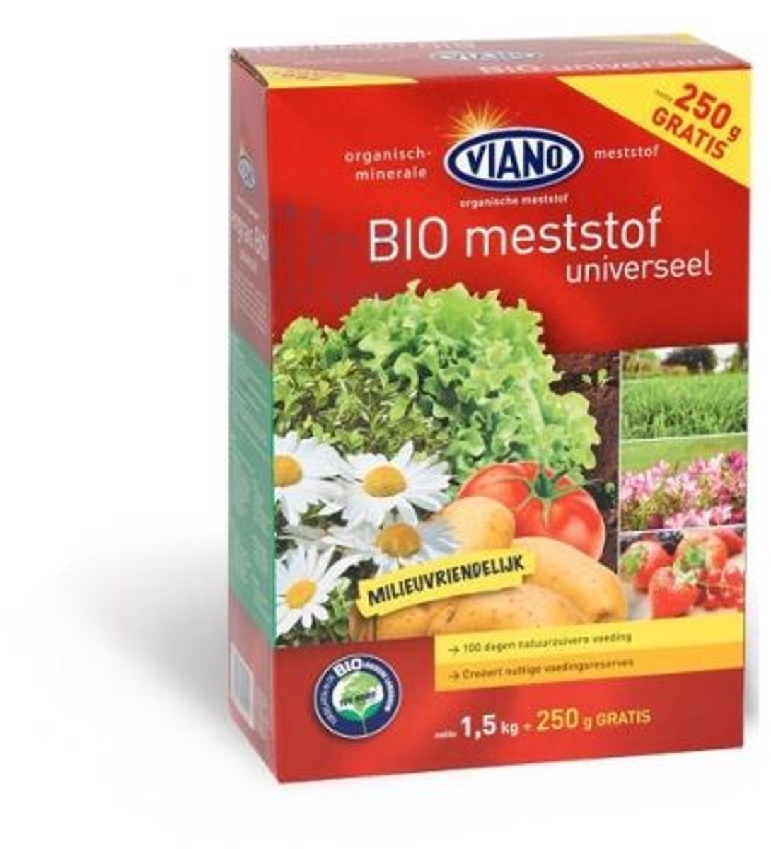 Viano Bio meststof universeel 6+7+8 bacteriën 1,75 kg
