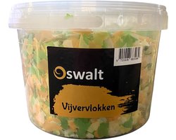 Oswalt Vijvervlokken - Visvoer - 2,5 liter - in emmer