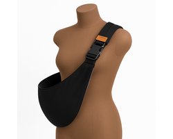 Baby Carrier - Baby draagzak - Peuter draagzak - Buikdrager - Eenvoudig - Ergonomisch - Verstelbaar - Stijlvol - Zwart
