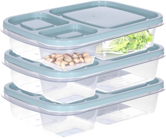 Lock&Lock | Lunchbox met vakjes | 100% lucht- en waterdicht | BPA-vrij