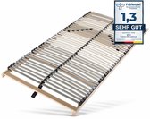 lattenbodem 90 x 200 - 42 latten - bedbodem 90 x 200 - 7 zones - tot 150kg - eenpersoonsbed