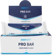 Body & Fit Pro Bar - Proteïne Repen / Eiwitrepen - Cookie Dough Flavour - 12 Eiwitrepen - 1 Doos