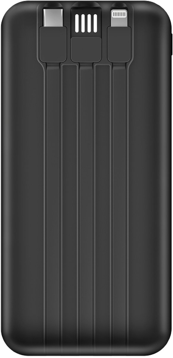 Electrox - Powerbank 20000 mAh - 22.5W Snellaad Functie - USB-A, USB-C & iOS - Universeel voor Smartphones, Tablets & Gadgets - Reis Powerbank - Draagbare Lader - Quick Charge - Zwart — cadeau in Elektronica - foto 3