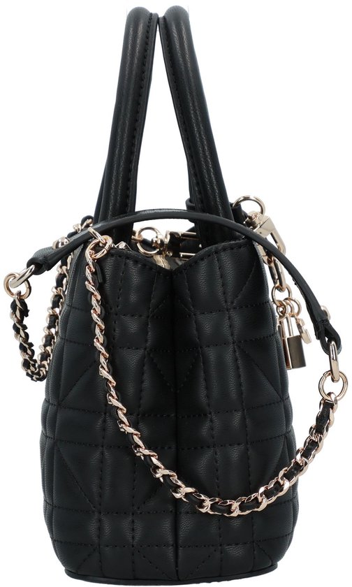 GUESS Sac shopper Sac à main Edita Elite Satchel Black Noir
