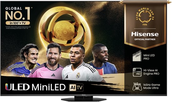 Hisense 65U8Q - 65 inch - 4K MiniLED - 2025