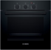 Bosch HBF011BA2 - Serie 2 - Inbouwoven - 60 x 60 cm - Zwart - Energielabel A - 3D hetelucht