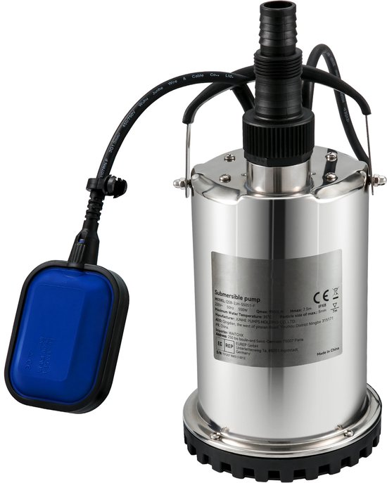 Aquariumpomp, 60 W 3500 l/u, dompelpomp, ultra stil, mini