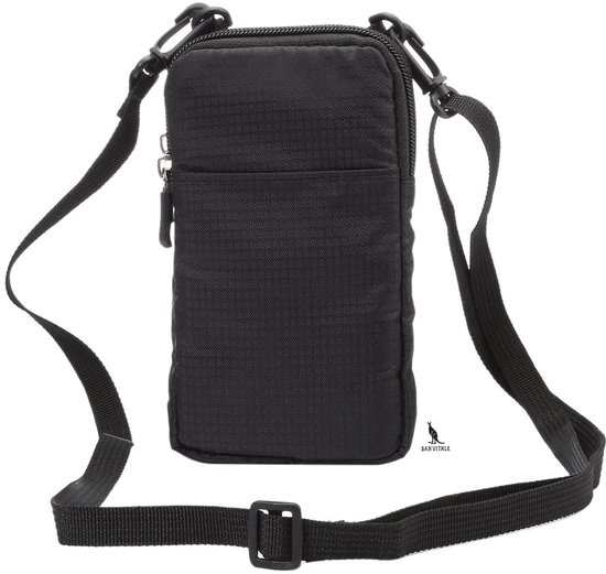 San Vitale Accessoires San Vitale Unisexe Sac de taille Zwart