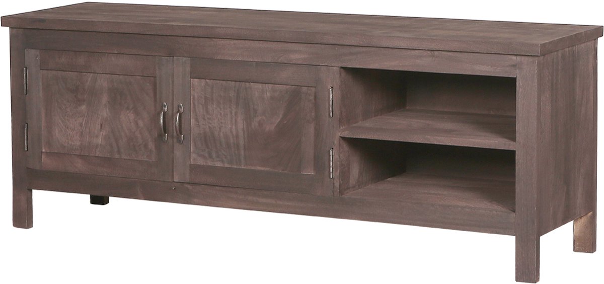 by Mooss - TV Meubel - Bruin - Hout - Umber - Landelijk - Deuren - Nis