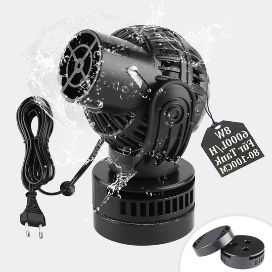 Wavemaker Pompe de circulation pour aquariums d'eau douce et d'eau