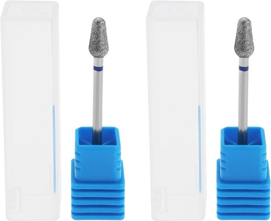 10 stks 2.35 MM Schacht Boor Diamant Slijpkop Schacht Bur Bit Glas