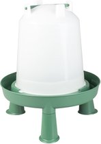 Duvoplus - Voersilo - Kip - Drinkklok Eco Schroef Met Handvat & Pootjes 3l Groen - 1st