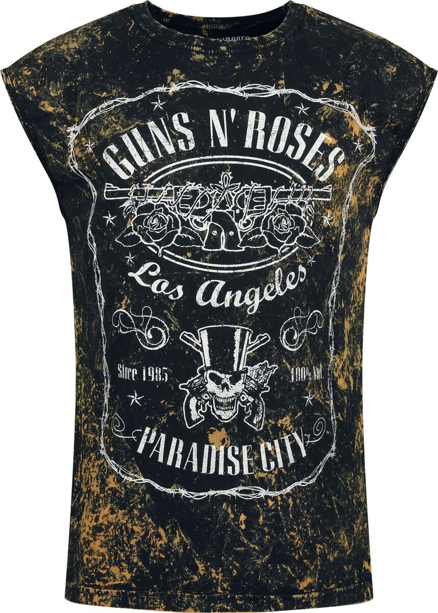 Guns N' Roses Paradise City Heren Tanktop - meerkleurig - S