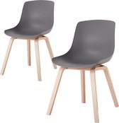 Juliet eetkamerstoelen set van 2 Grijs