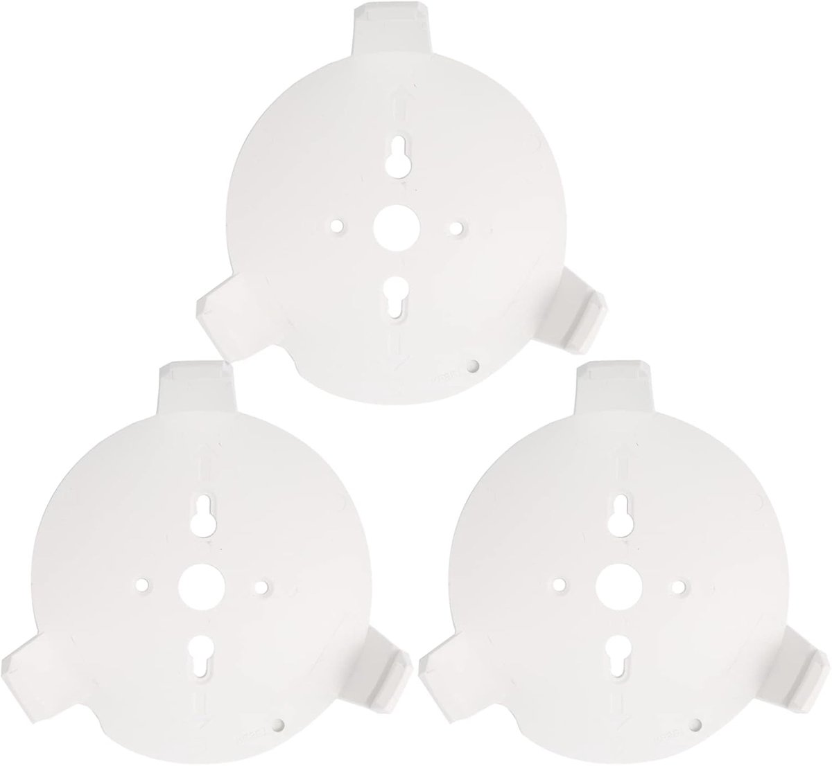 Wandhouder voor Wifi Router - Robuuste en Elegant Design - 3 Stuks - Wit