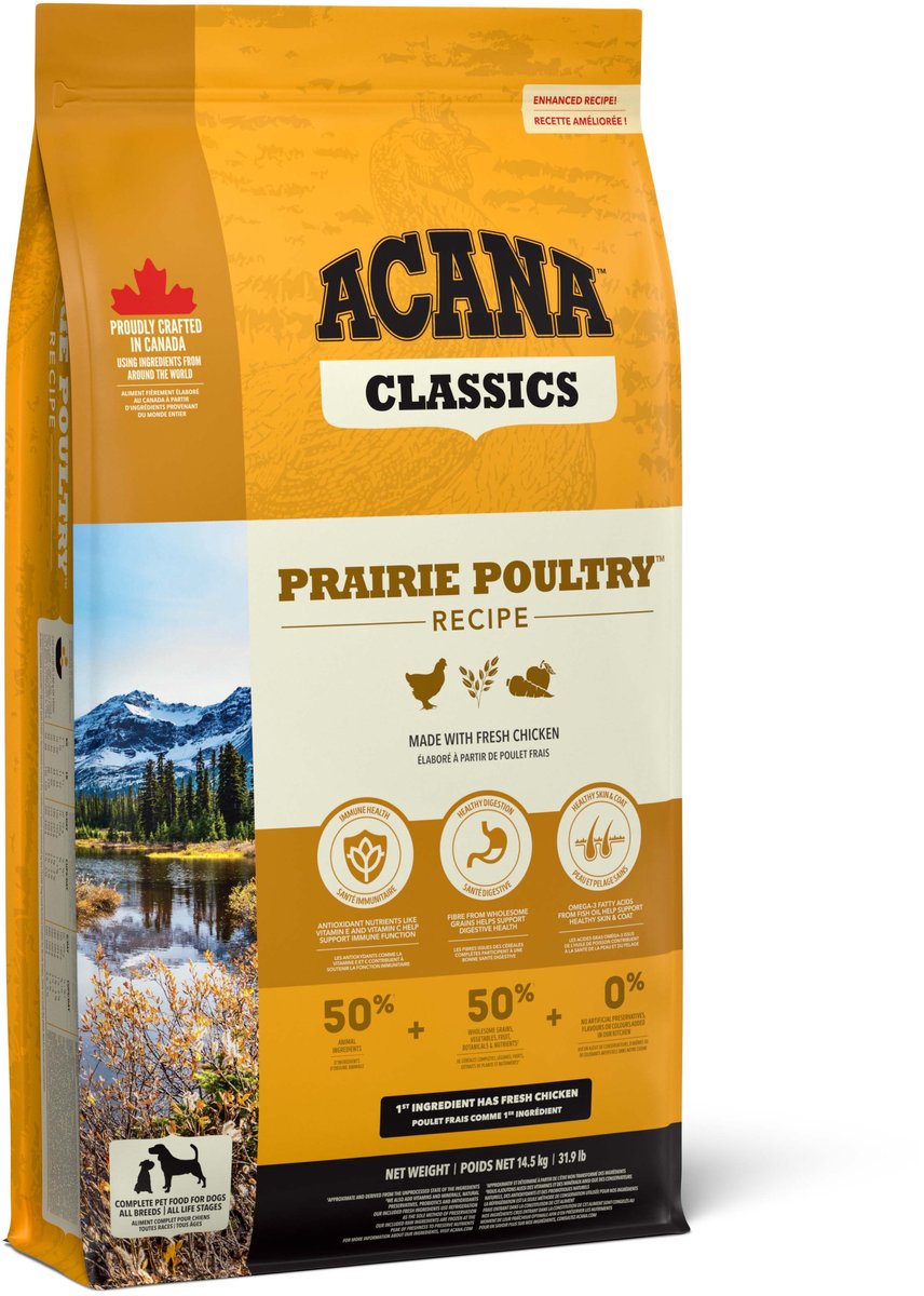 Acana Classic Prairie Poultry - Hondenvoer - Gevogelte - 14,5 kg