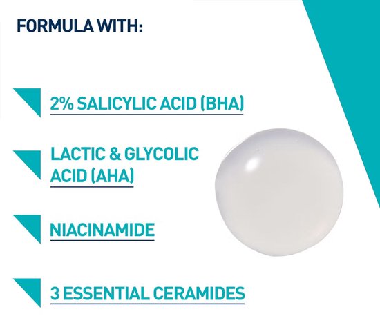 CeraVe Geconcentreerde Anti-Onzuiverheden Verzorging - voor een Onzuivere Huid met Neiging tot Acne - met 2% Salicylzuur - 40ml