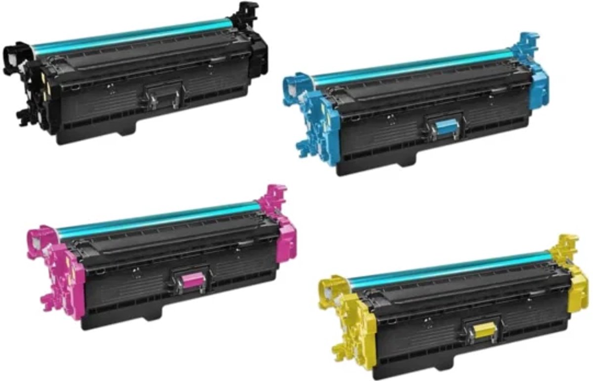 Toner geschikt voor HP 508X | 1x Multipack geschikt voor HP Color LaserJet Enterprise M552dn - M553n - M553dn - M553x - M553dh - MFP M577dn - M577f - Flow MFP M577c - M577z