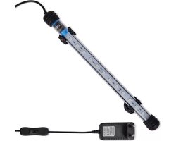 vidaXL - LED-aquariumlamp - 28 - cm - blauw