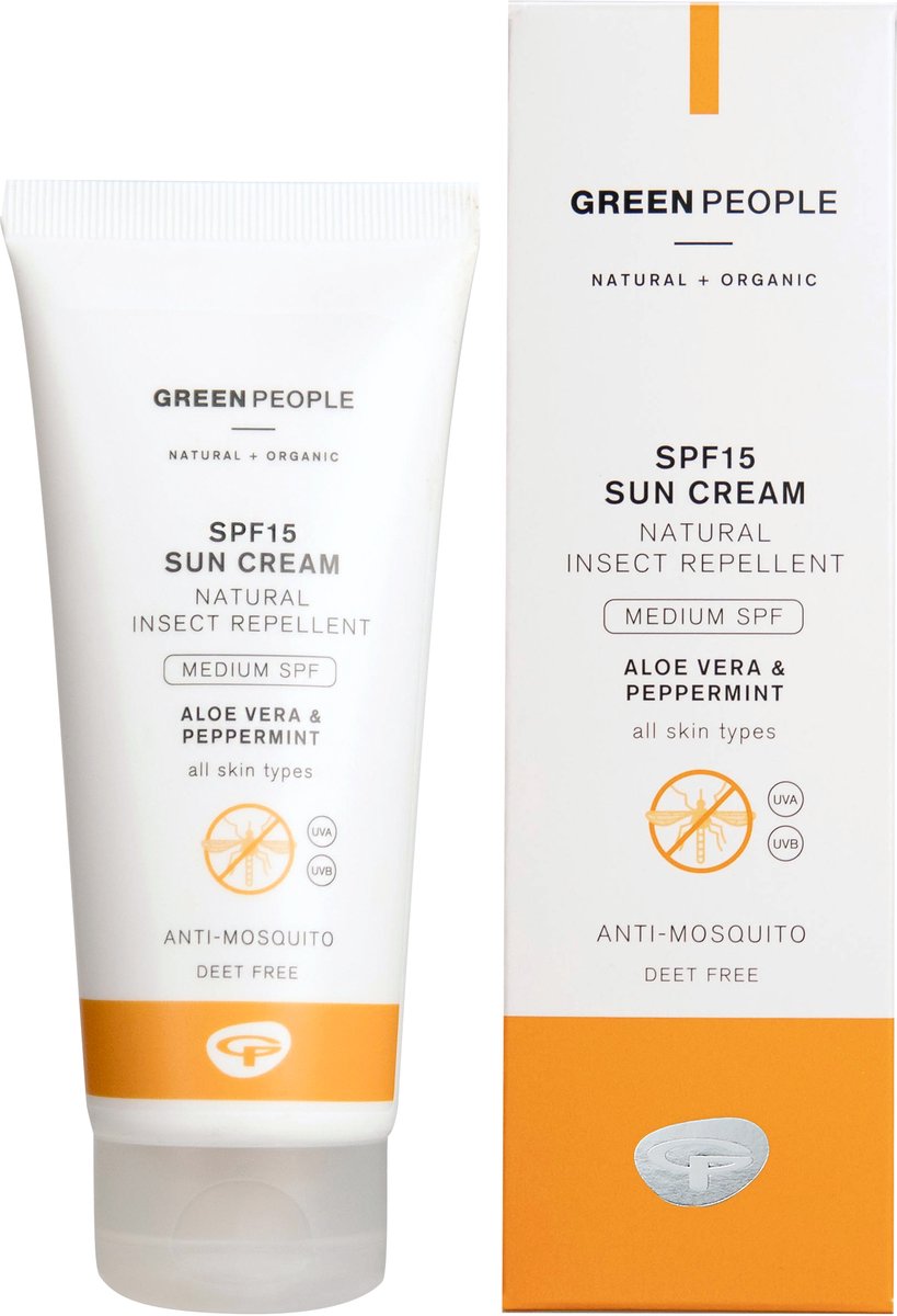Goedkoopste Green People Zonnebrandcrème SPF15 Insect Repellent 100ml